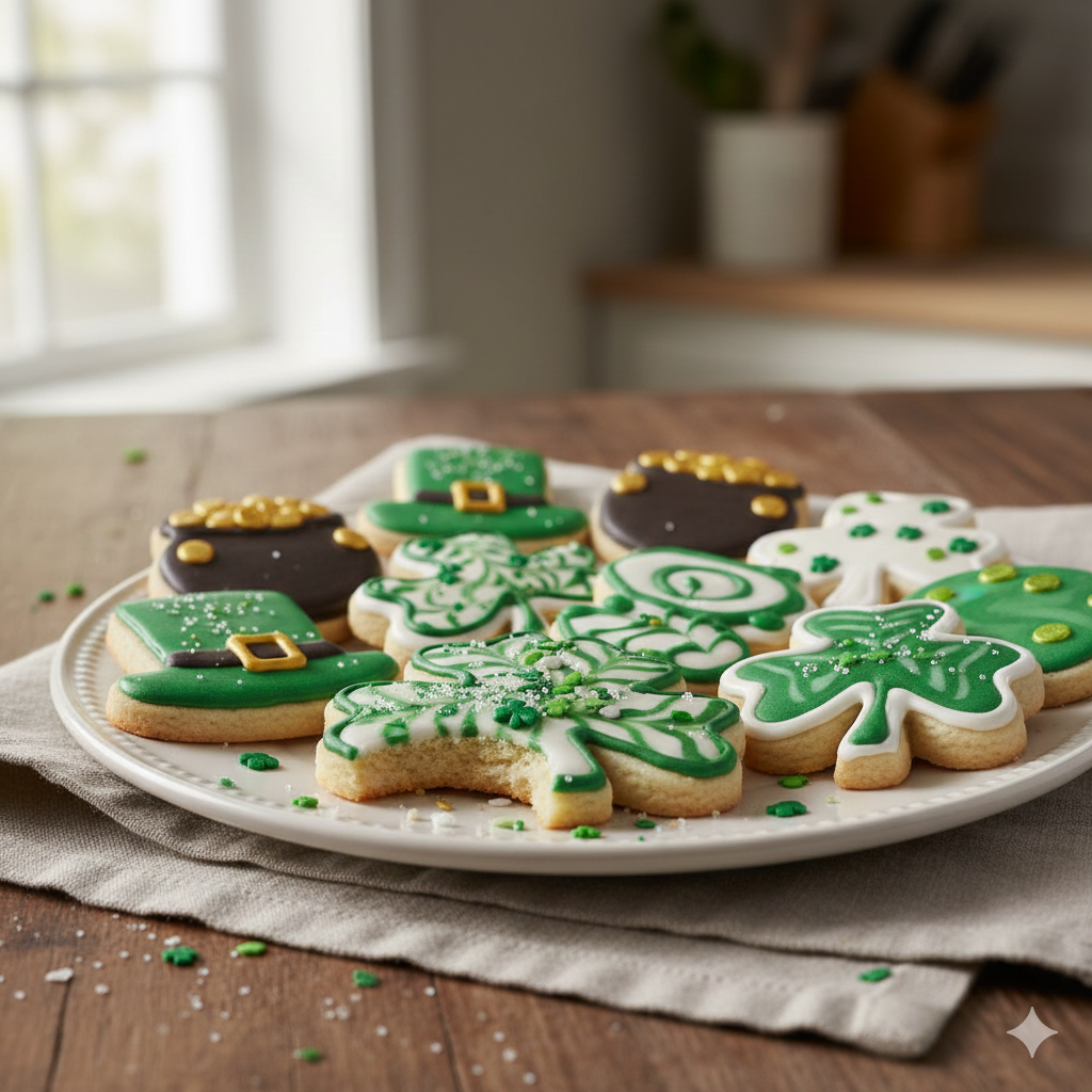 The Ultimate St. Patrick’s Day Cookies: A Pot of Gold in Every Bite