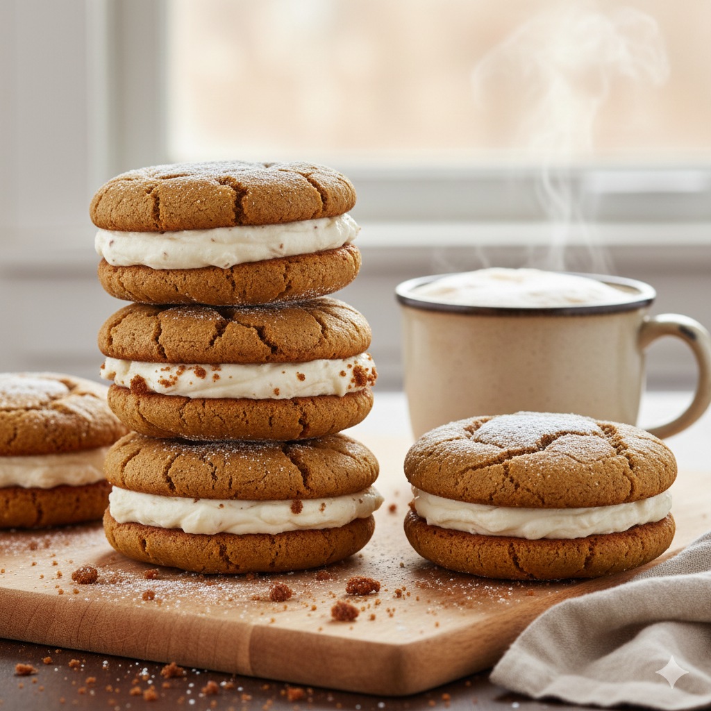 Easy Gingerbread Whoopie Pies: The Ultimate Festive Treat