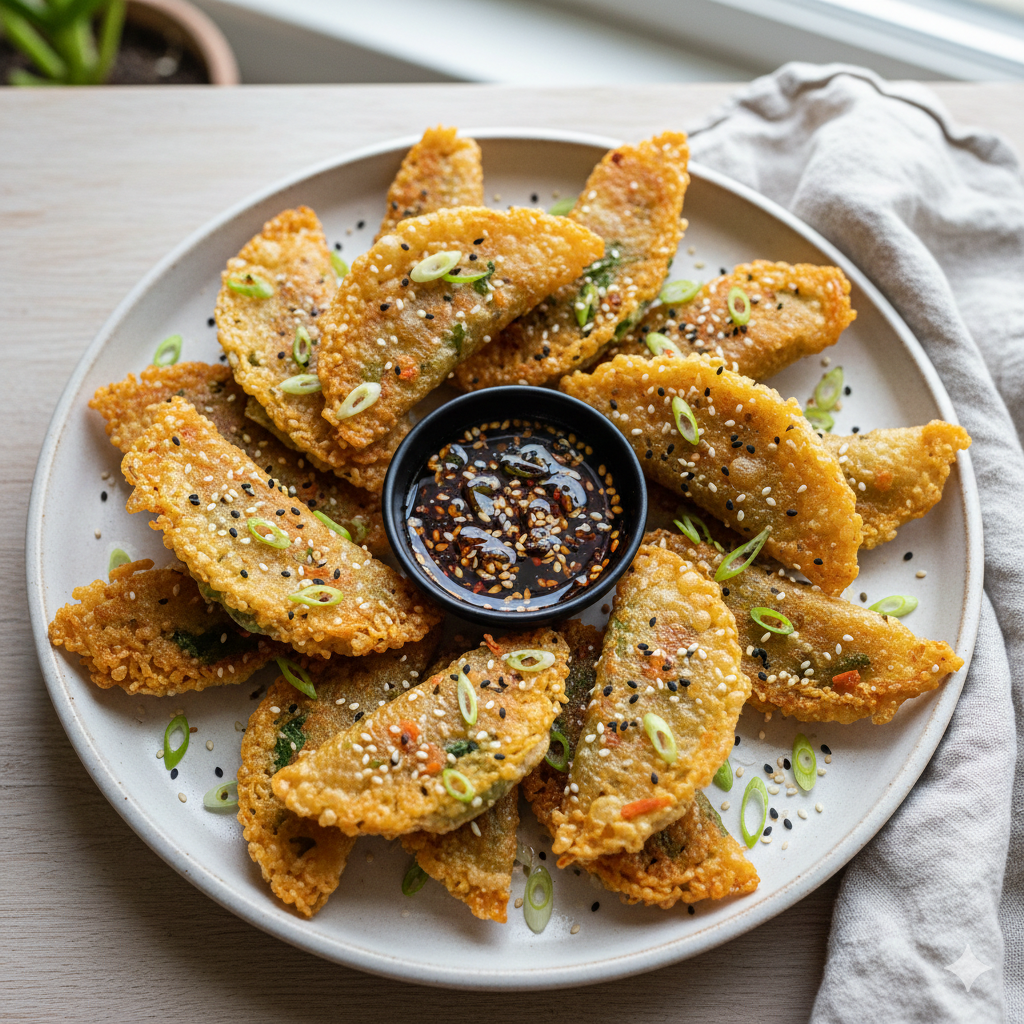 Viral Crispy Rice Paper “Dumplings”: The Ultimate Crunch