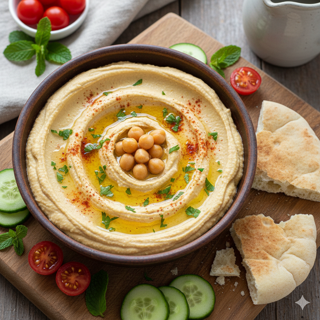 The Easiest Homemade Hummus (Better Than Store-Bought)