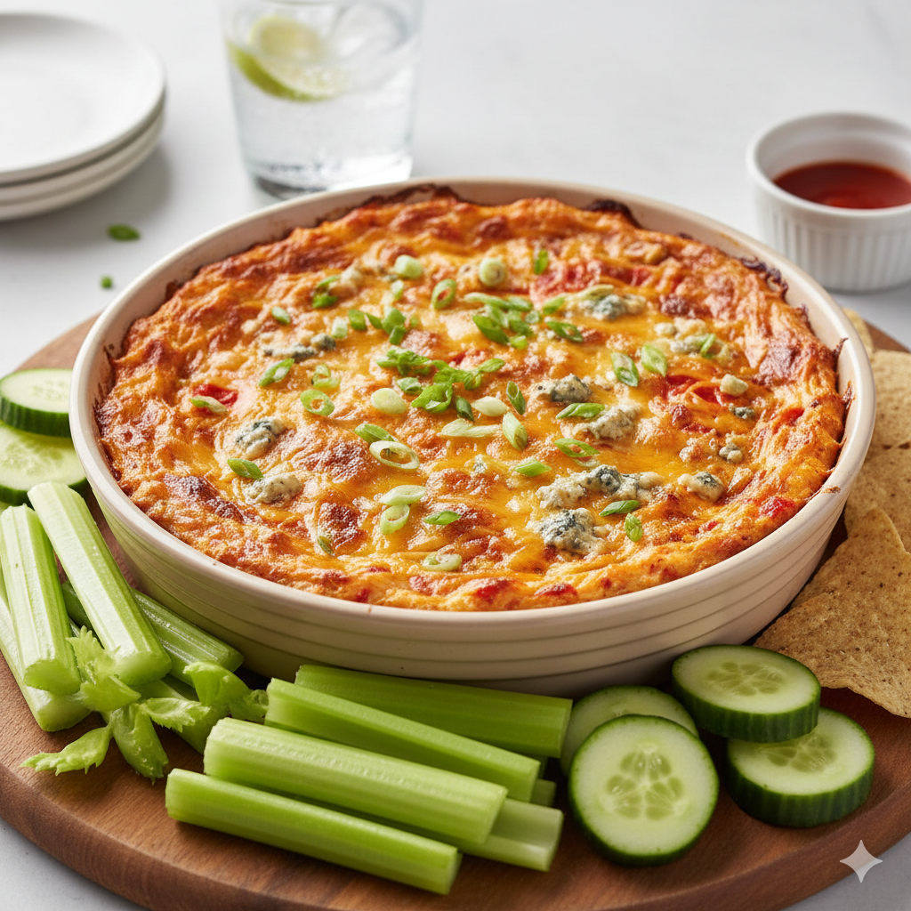 The Ultimate Healthy Buffalo Chicken Dip: Creamy, Spicy, and Guilt-Free