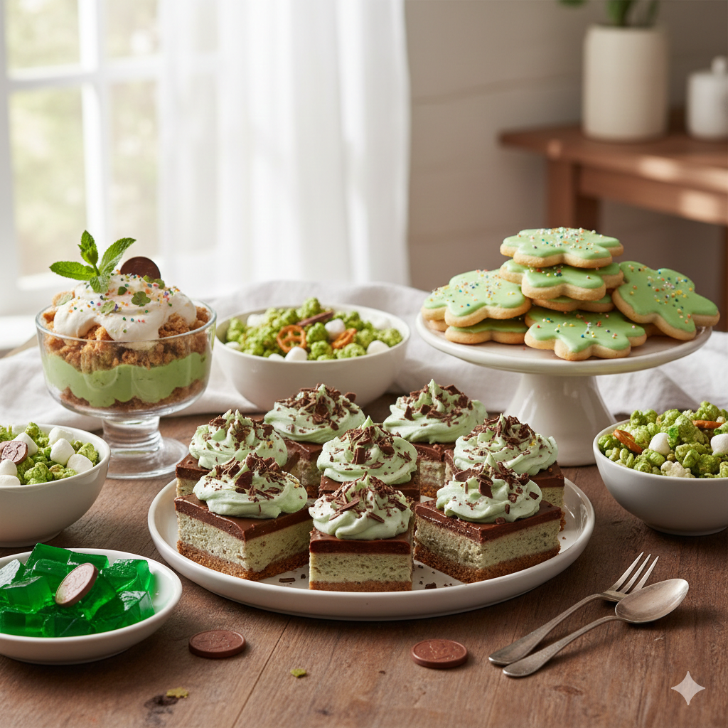 Lucky Sweets: Easy St. Paddy’s Day Desserts for Every Baker