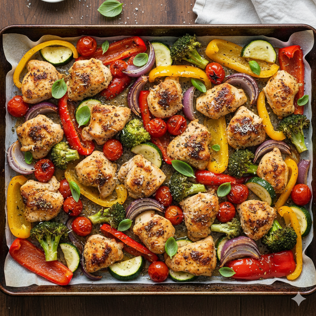 Sheet-Pan Italian Chicken & Veggie Bake: The Ultimate Weeknight Hero