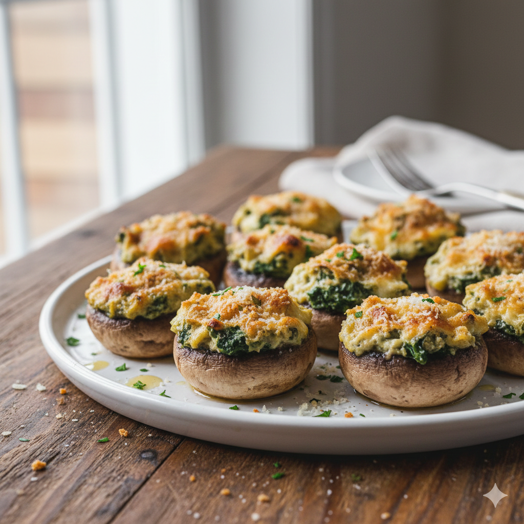 Spinach Artichoke Dip Stuffed Mushrooms: The Ultimate Gourmet Appetizer