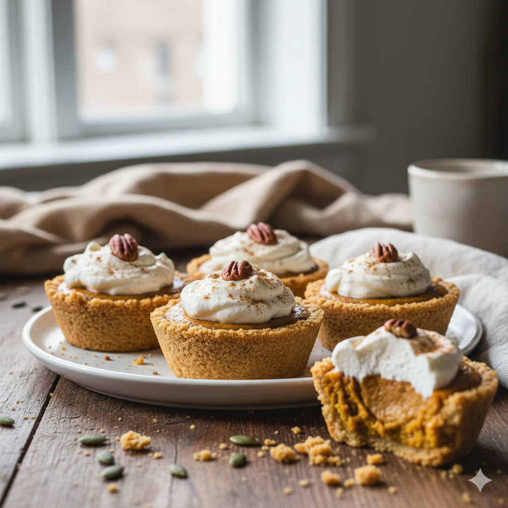 Mini Pumpkin Pies with Graham Cracker Crust: The Ultimate Autumn Treat
