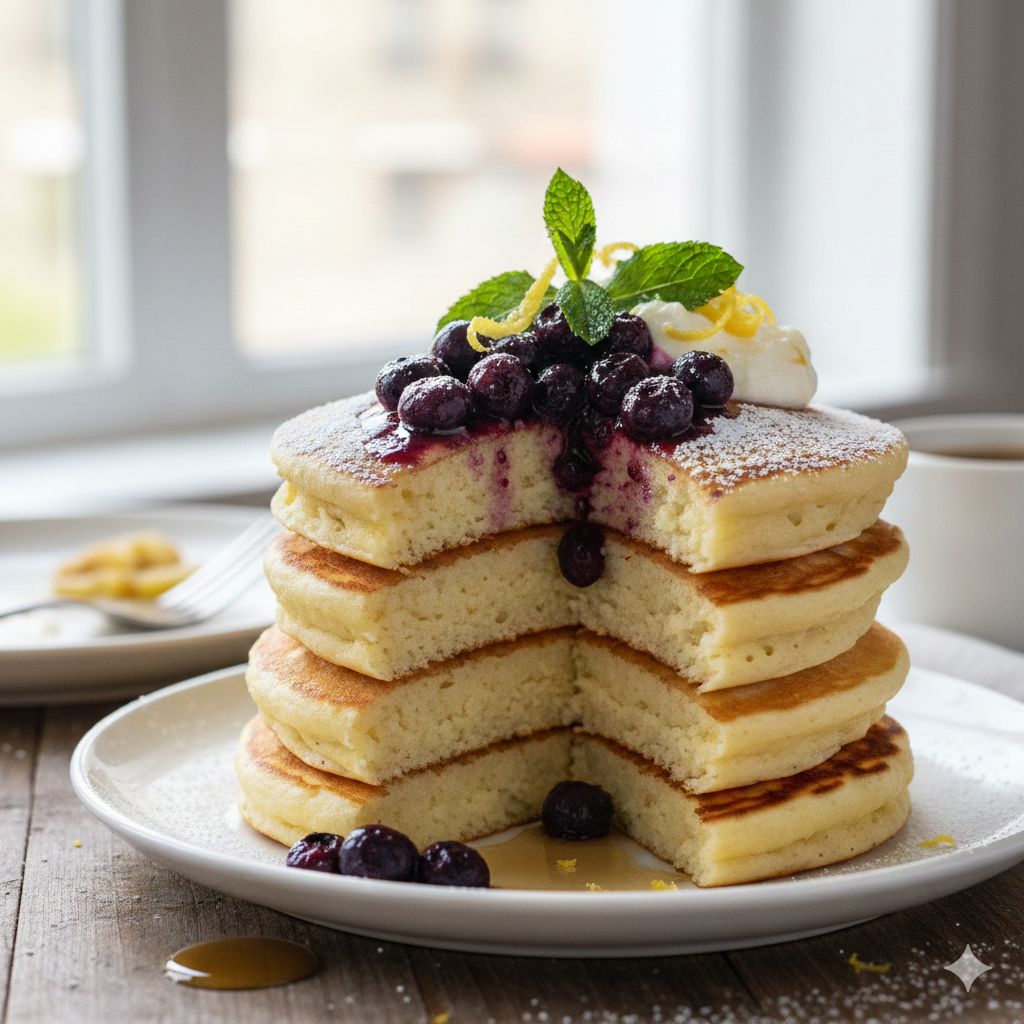 Fluffy Lemon Ricotta Pancakes: The Ultimate Gourmet Brunch Guide