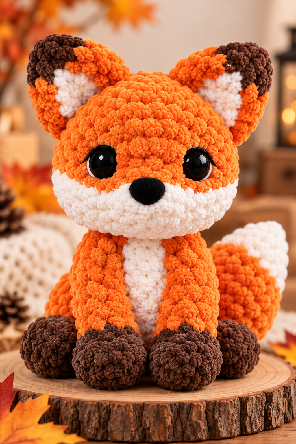 Easy Crochet Fox Amigurumi Pattern for Beginners – Step-by-Step Tutorial