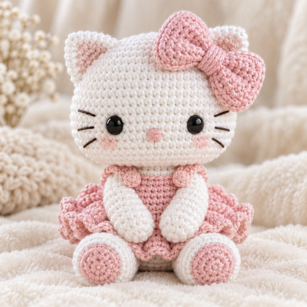 Cute Crochet Hello Kitty Amigurumi Ideas for Beginners