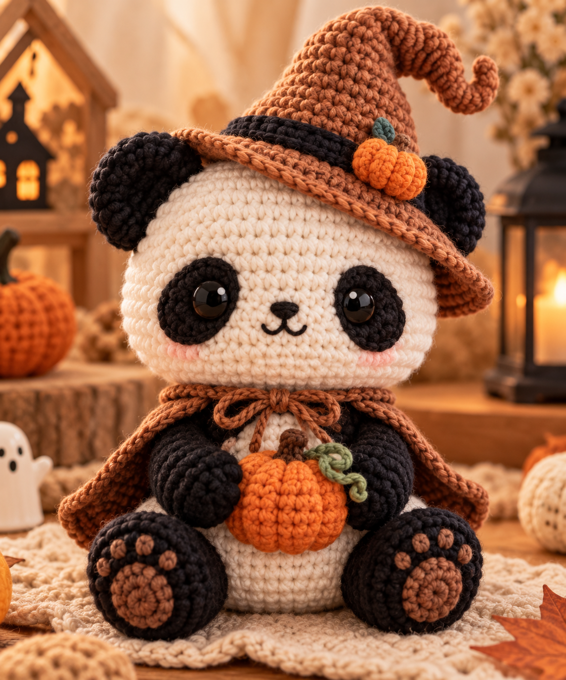 Easy Crochet Halloween Panda Pattern Ideas for Beginners